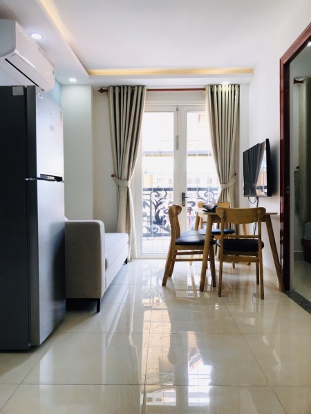 Cho thuê CHDV 1 phòng ngủ/1WC DT 45m2 riêng biệt Cửu Long full tiện nghi 8.5 Triệu sát sân bay Tân Sơn Nhất