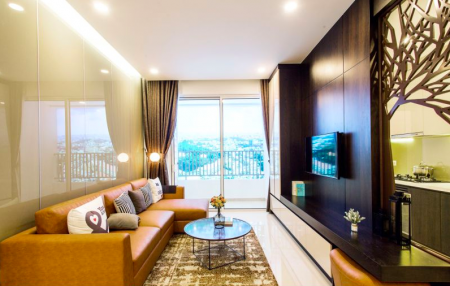 Cho thuê căn hộ 2 - 3PN full nội thất, DT 70m2 tại CC Golden Mansion 119 Phổ Quang. LH 0906699824