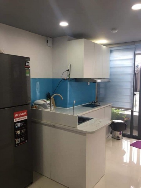 Căn hộ officetel La 3, sàn 42m2, lững 16m2 có ML, tủ lạnh, rèm, bếp. Giá có TL. 0918860304