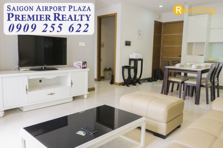 Chỉ 15 Triệu Thuê Ngay Căn hộ chung cư 2pn, Nt Cao Cấp, View Sân Vườn Tại Sài Gòn Airport Plaza. Hotline Pkd 0909255622