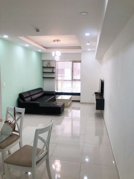 Cho thuê căn hộ chung cư mới, đầy đủ nội thất, 2 phòng ngủ tại dự án Luxcity Quận 7