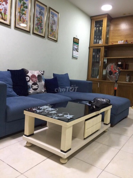 Tân Hương Tower cần cho thuê căn 76m2, 2PN, 2WC, nội thất cơ bản, 7 triệu/tháng