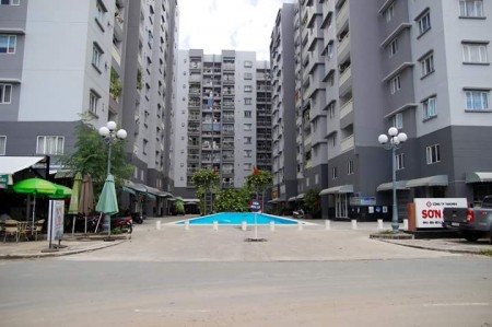 Cho thuê chung cư Sơn Kỳ 1 lầu 1 - P. Sơn Kỳ - Quận Tân Phú. Căn hộ 2 phòng ngủ, 2 WC - DT: 63m2.