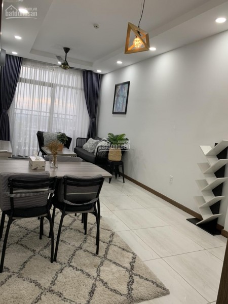 Mình trống căn hộ rộng 70m2, 2 PN, có nội thất, cc Him Lam Phú An, giá 10 triệu/tháng