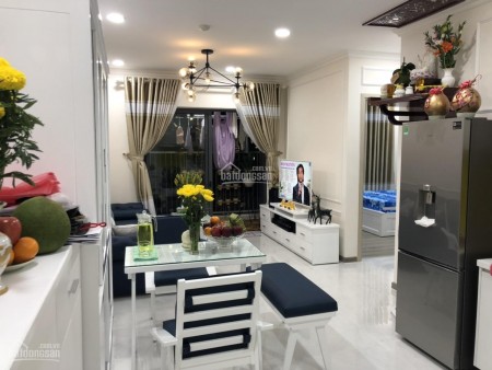 Trống căn hộ tầng cao, đủ đồ dùng, cc Viva Riverside cho thuê giá 13 triệu/tháng, dtsd 75m2