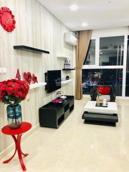 Cần cho thuê căn hộ rộng 80m2, 2 PN, có sẵn nội thất, cc The Golden Star, giá 12 triệu/tháng