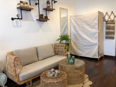 Cho thuê căn hộ gần sân bay Sky Center, 1PN - Full nội thất - giá 10Tr