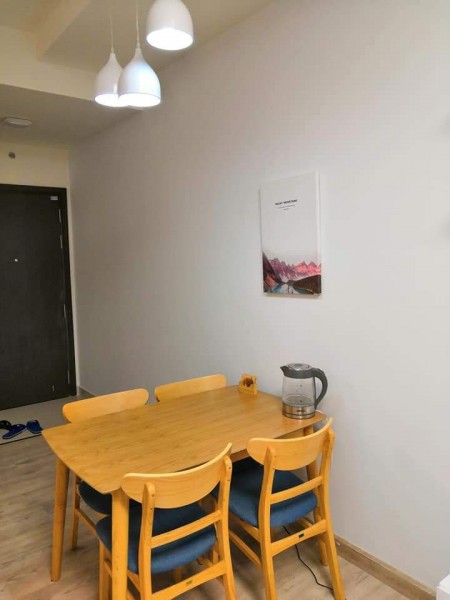 2PN+ 1 phòng làm việc,full nội thất tại The Sun Avenue cho thuê gấp 12tr/tháng vào ở ngay.