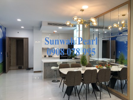 Cho thuê căn hộ 1PN Sunwah Pearl tòa White House full nội thất, view quận 1. Hotline 0908078995
