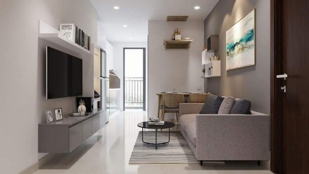 Căn hộ MT Phan Văn Hớn 2PN 2WC, DT 65m2, giá 6.5 triệu /tháng, 65m2, 2 phòng ngủ, 2 toilet