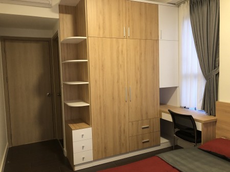 Căn 2 pn+1 phòng làm việc,full nội thất cho thuê tại dự án The Sun Avenue Q2 chỉ 15 triệu bao phí 0986 225 022