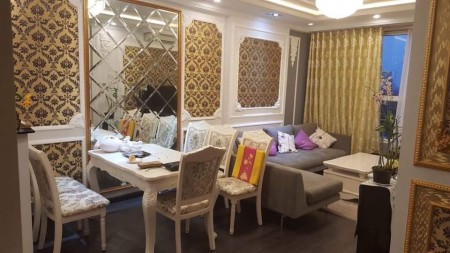 Cho thuê căn hộ 2PN chung cư Orchard Garden Hồng Hà full nội thất Châu Âu giá 17tr/th bao phí.LH 0932 192 028 -Ms.Mai