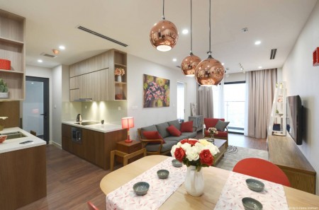 Cho thuê chung cư Goldmark City căn hộ 3PN đồ cơ bản giá tốt