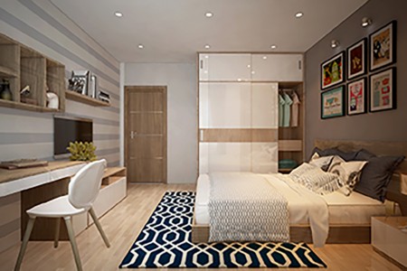 Căn hộ đường hoàng quốc việt quận 7 river Panorama quận 7 cho thuê căn 2PN View sông 7,5tr/1 tháng