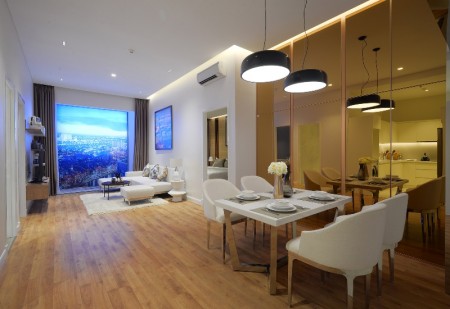 Cho thuê căn hộ quận 7 căn 2PN View sông trực diện nhà mới