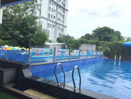 Cho thuê chung cư căn hộ Summer Square Quận 6, diện tích 63m2, 2 phòng ngủ, nội thất cơ bản, giá 7.5tr/tháng