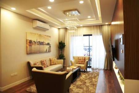 Cho thuê Goldmark City: Căn hộ tầng 15 tòa S4, 2PN thoáng, đầy đủ đồ view nội khu. Giá 10tr/tháng