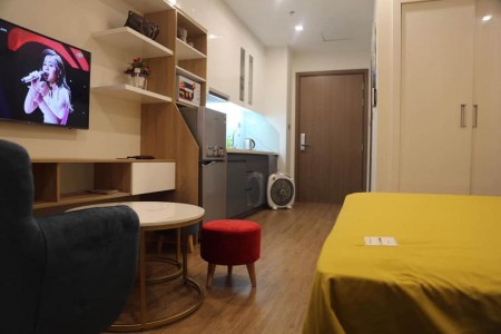 (Giảm giá cho thuê CH covit)cho thuê các CH Studio 32m2 chỉ từ 6 tr/tháng tại Vinhomes Green Bay