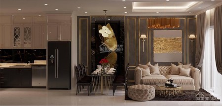 Căn hộ chính chủ rộng 75m2, 2 PN, nội thất có sẵn, cc City Gate Quận 8, giá 7 triệu/tháng