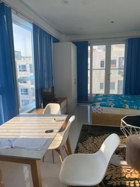 Cho thuê Sky Center dạng Offictel - 43m2, Full nội thất, căn góc, 2 view, Giá #11Tr/ tháng