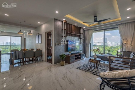Căn hộ tầng cao rộng 89m2, 2 PN, đủ tiện nghi, giá 18 triệu/tháng, cc Midtown Phú Mỹ Hưng