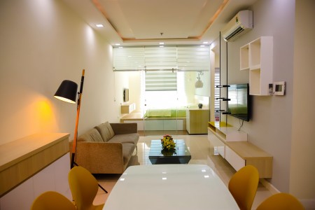  Thuê căn hộ 1 phòng ngủ Prince Residence full nội thất tầng cao P1 giá tốt 12 Triệu - đi xem