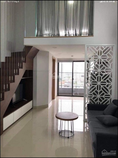 Trống căn hộ 42m2, tầng cao, 1 PN, dạng Officetel cần cho thuê giá 8 triệu/tháng