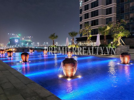 Căn hộ 3PN_126m2 Sunwah Pearl - Silver House, nội thất cơ bản cho thuê 25 triệu.