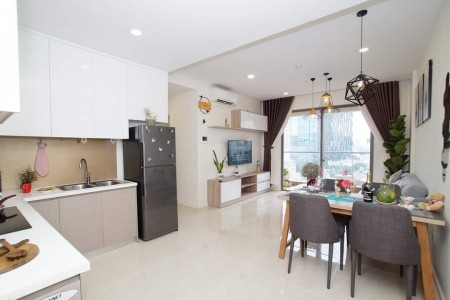 Cho thuê căn hộ 2pn-2wc tại Masteri Millennium-Quận 4 giá tốt 15 triệu