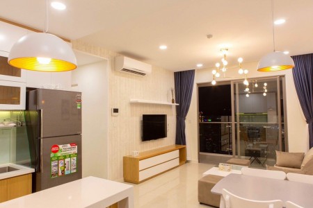 Cho thuê NHANH căn hộ 2pn-2wc tại Masteri Millennium-Quận 4 giá tốt 17 triệu