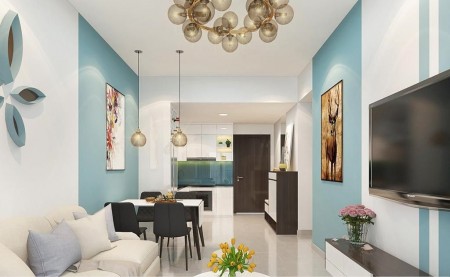 Căn hộ 2 phòng ngủ Q2 The Sun Avenue đẹp, cho thuê giá hỗ trợ mùa dịch