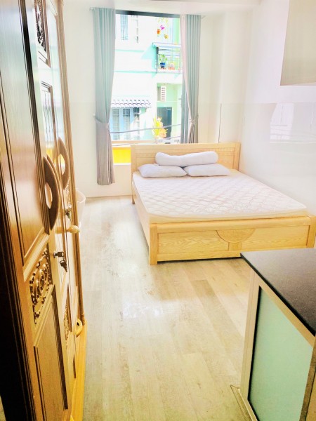 Cho thuê căn hộ 25m2 đường Tôn Thất Thuyết Quận 4 gần cầu Tân Thuận giá 4.6 triệu