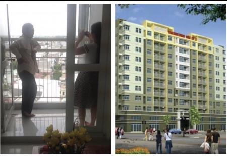 Cần cho thuê căn hộ tầng cao, hướng đông nam chung cư TaniBuilding Sơn Kỳ- Tân Phú- TpHCM, 70m2, 2 phòng ngủ, 1 toilet