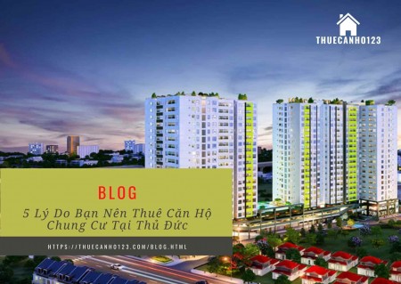 5 lý do bạn nên thuê căn hộ chung cư tại Thủ Đức