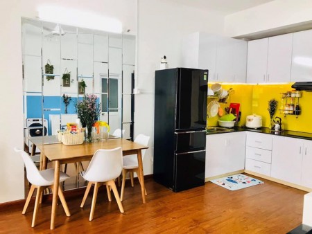 Cần cho thuê nhanh căn hộ 64m2, 2 phòng ngủ mới đẹp, có sẵn nội thất chỉ 8 triệu/tháng