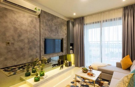 Saigon Royal cần cho thuê căn hộ 88m2, 2 phòng ngủ, 2wc, full nội thất giá 22 triệu/tháng