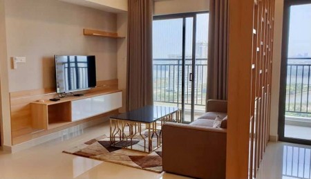 Cần cho thuê căn 3pn lầu trung cao, view sông căn góc, 109m2 tại chung cư The Sun Avenue