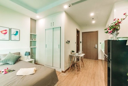 Cho thuê nhanh căn hộ chung cư cao cấp tại dự án Vinhomes Green Bay full nội thất cao cấp, 28m2