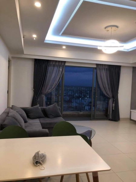 Cho thuê căn hộ chung cư cao cấp Masteri Thảo Điền 90m2, 3PN, 2WC, tầng thấp tiện nghi