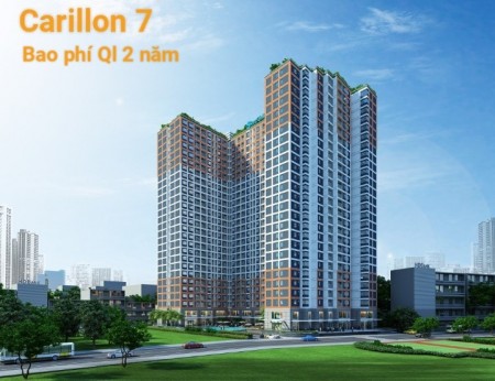 Căn hộ giá tốt nhất tại Carillon 7, diện tích 71m2, 2 phòng ngủ, 2wc, giá thuê 8 triệu/tháng