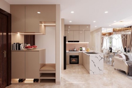 Vinhomes Smart City - Cho thue căn 1N+1 full đồ 7tr/tháng