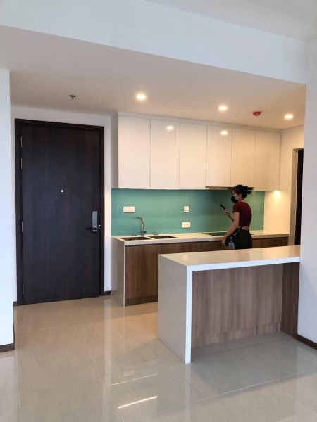 Cho thuê căn hộ 76m2, 2 phòng ngủ, 2 phòng vệ sinh, nội thất mới như hình. Giá 14 triệu/tháng