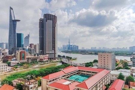 Cho thuê căn hộ siêu đẹp tại Saigon Royal Residence diện tích 57m2, 2pn, 1wc, view thoáng