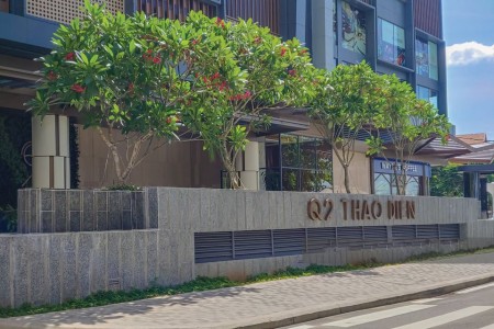 Cho thuê căn hộ tầng 19 tại chung cư Q2 Thảo Điền 2 phòng ngủ, 2 phòng vệ sinh