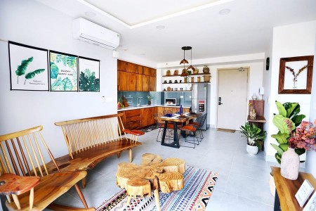 Cần cho thuê căn hộ cao cấp tại Palm Heights Quận 2, diện tích 77m2, gồm 2pn, View sông mát mẽ