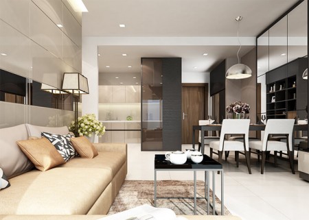 Cho thuê căn hộ Sunrise Riverside Nhà Bè giá 12,5 triệu/tháng, 80m2, 2 phòng ngủ, 2 toilet