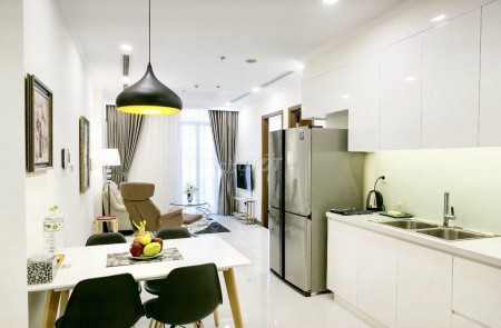 Cần cho thuê lại căn hộ 1 phòng ngủ với đầy đủ nội thất cao cấp hiện đại tại Vinhomes Central Park, 54m2, 1 phòng ngủ, 1 toilet
