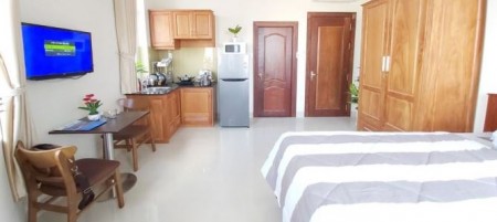 [ Có ban công máy giặt riêng] cho thuê căn hộ dịch vụ đg Lý Thường Kiệt Quận 10 giá rẻ 8 tr/ th