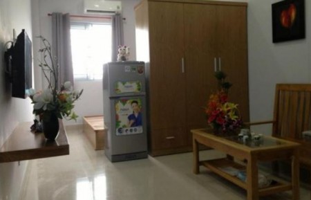 Trống cho thuê căn hộ dịch vụ đường CMT8 Quận 10 dt 30m2 giá rẻ chỉ 7,5 triệu/ tháng