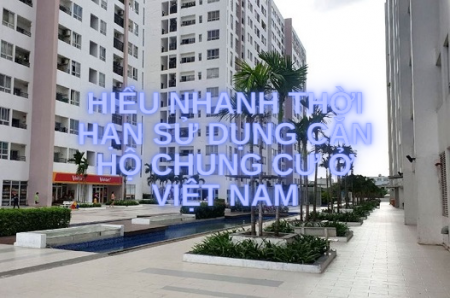 Hiểu nhanh thời hạn sử dụng căn hộ chung cư ở Việt Nam